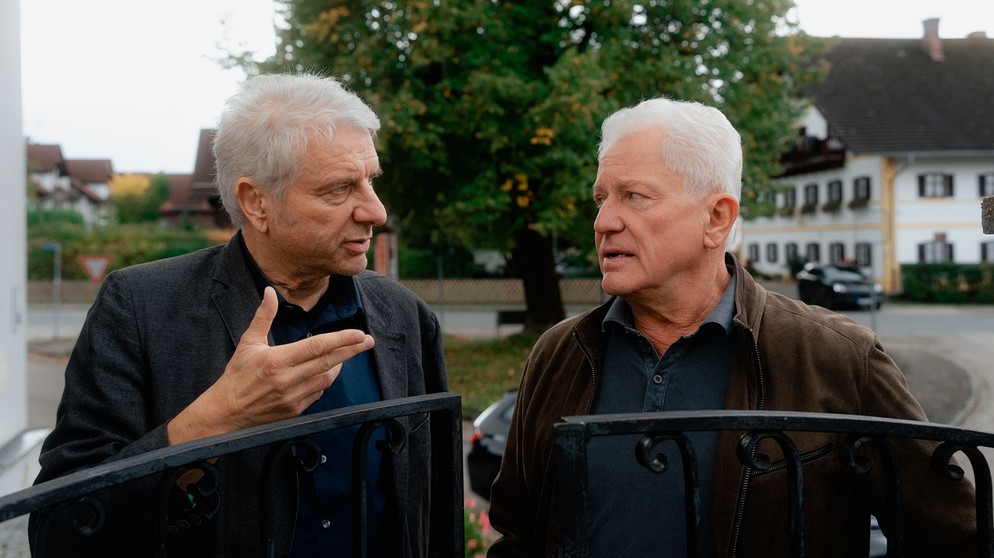 Von links: Udo Wachtveitl als Kommissar Franz Leitmayr und Miroslav Nemec als Kommissar Ivo Batic. | Bildquelle: BR/Odeon Fiction GmbH/Luis Zeno Kuhn