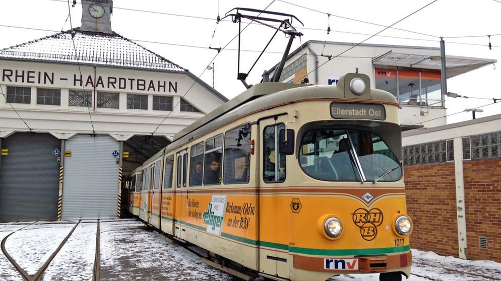 Die Rhein-Haardtbahn. | Bildquelle: SWR