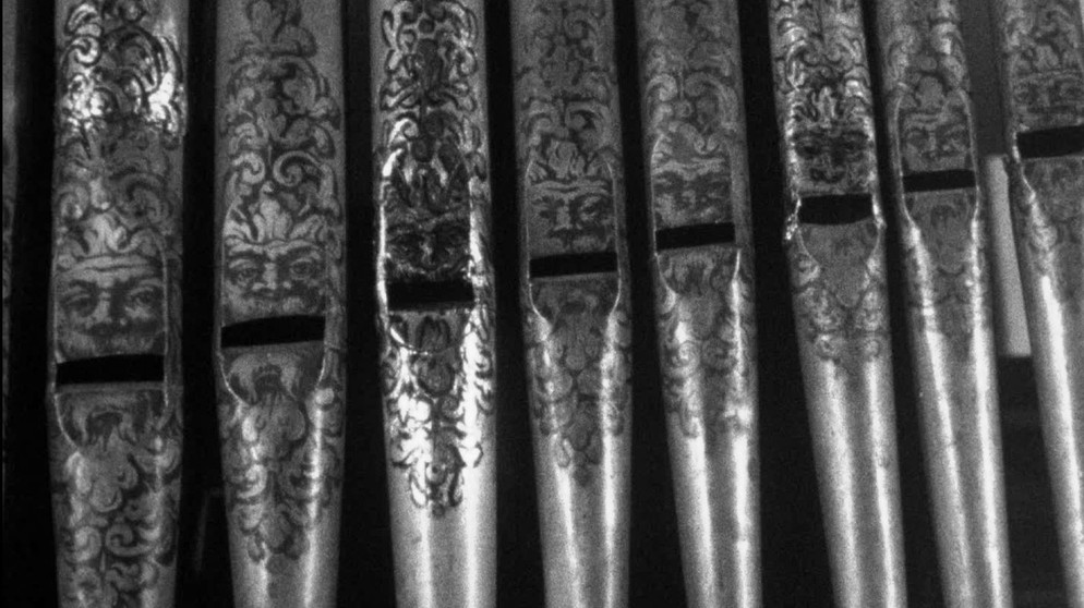Alte Orgel in neuem Glanz (1964). | Bildquelle: BR