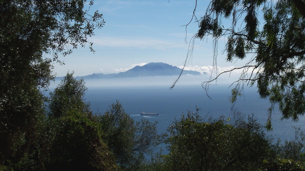 An der Südspitze Spaniens, da wo sich Europa und Afrika beinahe berühren, wo sich die Wassermassen des Atlantiks mit denen des Mittelmeeres mischen, liegt die Straße von Gibraltar. | Bildquelle: BR/Walter Sigl