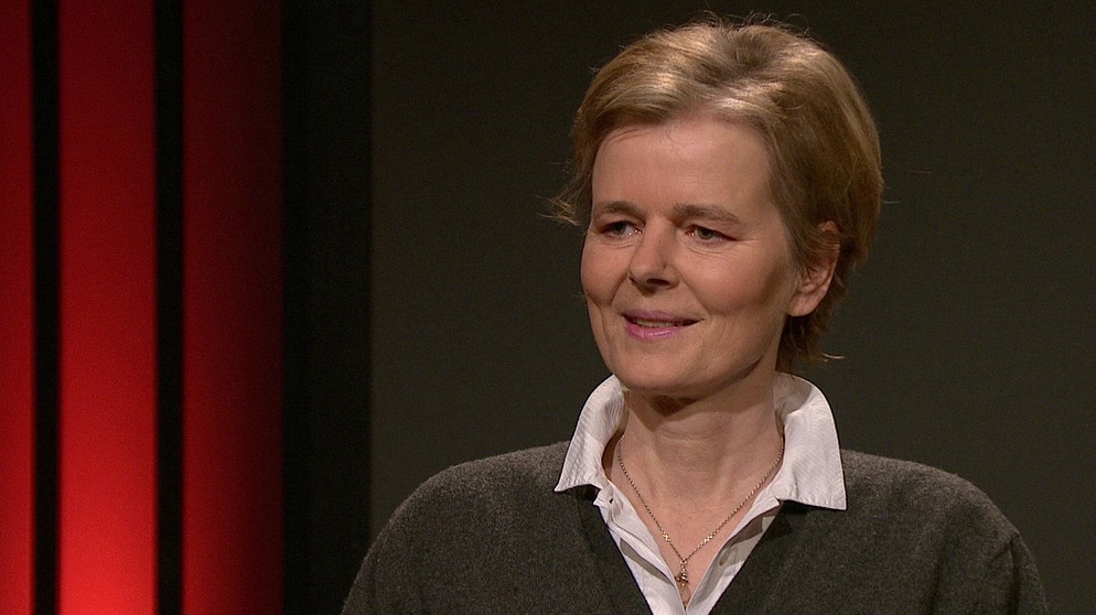 Beatrice von Weizäcker (Juristin und Publizistin). | Bildquelle: Honorarfrei lediglich für Ankündigungen und Veröffentlichungen im Zusammenhang mit obiger BR-Sendung bei Nennung: "Bild: BR". Andere Verwendungen nur nach entsprechender vorheriger schriftlicher Vereinbarung mit dem BR-Bildarchiv, Tel. 089 / 5900 10580, Fax: 089 / 5900 10585, Mail: Pressestelle.Foto@br.de
