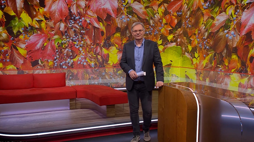 Hier moderiert Charly Hilpert die Frankenschau aktuell. | Bildquelle: BR