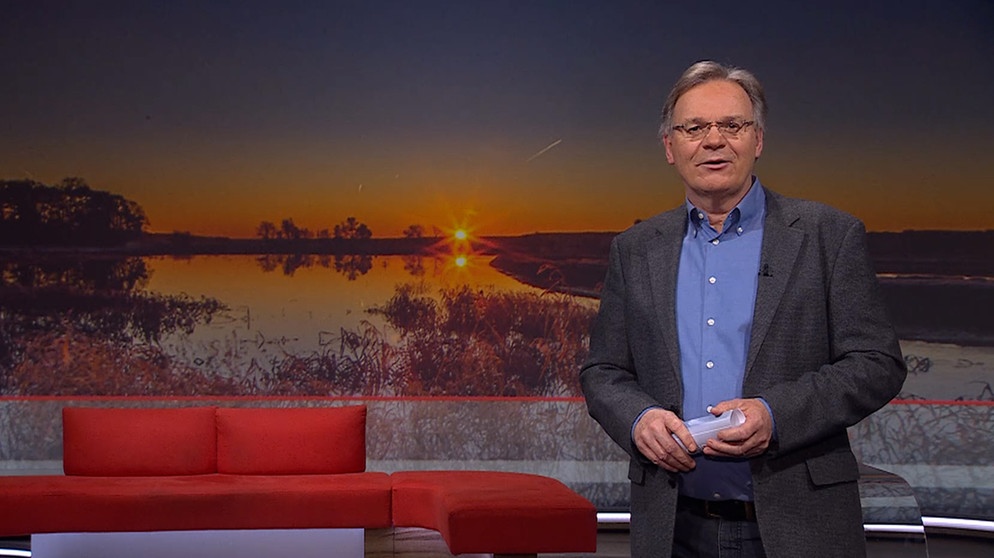 Moderator Charly Hilpert moderiert die Frankenschau aktuell. | Bildquelle: BR