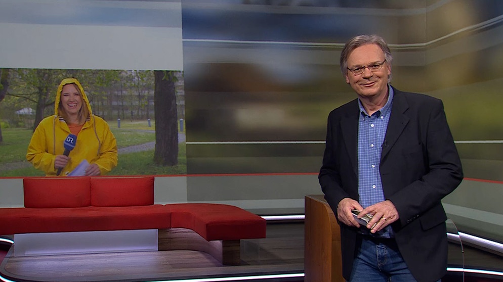 Charly Hilpert moderiert die Frankenschau aktuell am 04.April. | Bildquelle: BR