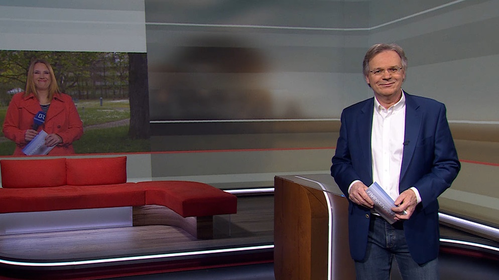Charly Hilpert moderiert die Frankenschau aktuell am 05.April. | Bildquelle: BR