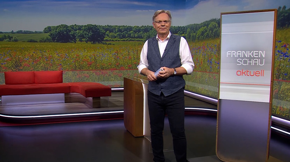Charly Hilpert moderiert die Frankenschau aktuell am 28.Juni. | Bildquelle: BR