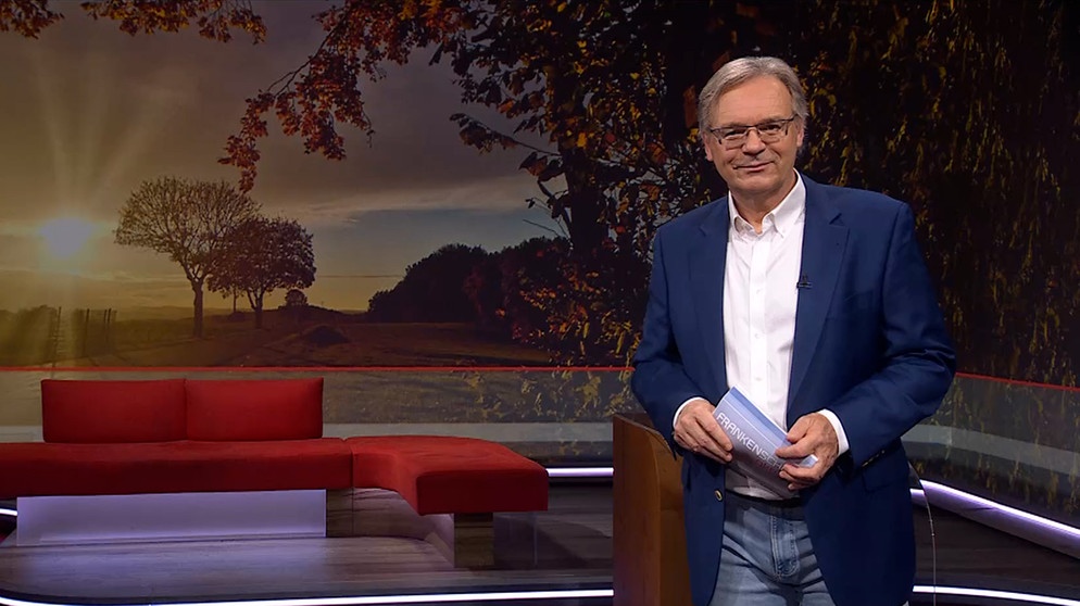 Charly Hilpert moderiert die Frankenschau aktuell am 28.Oktober. | Bildquelle: BR