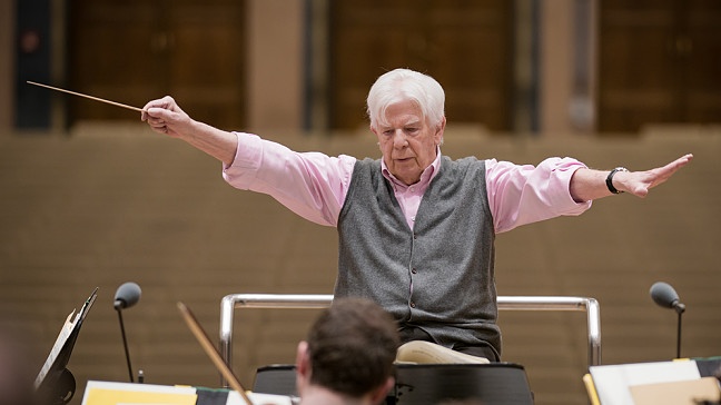 Der Dirigent Christoph von Dohnányi | Bildquelle: Peter Meisel / BR