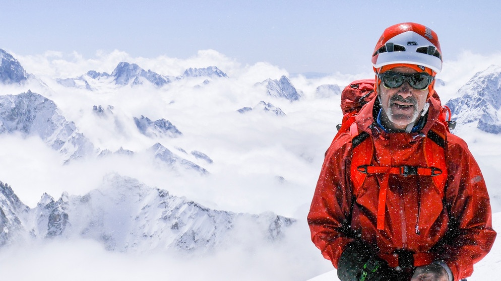Michel Canac auf Skitour | Bildquelle: BR/Michael Düchs