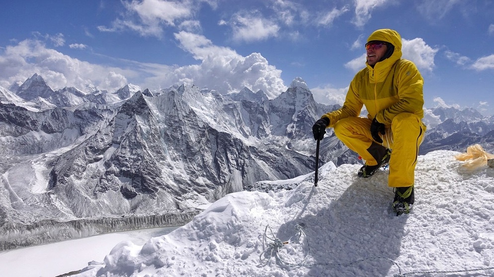 David Göttler am Island Peak | Bildquelle: The North Face