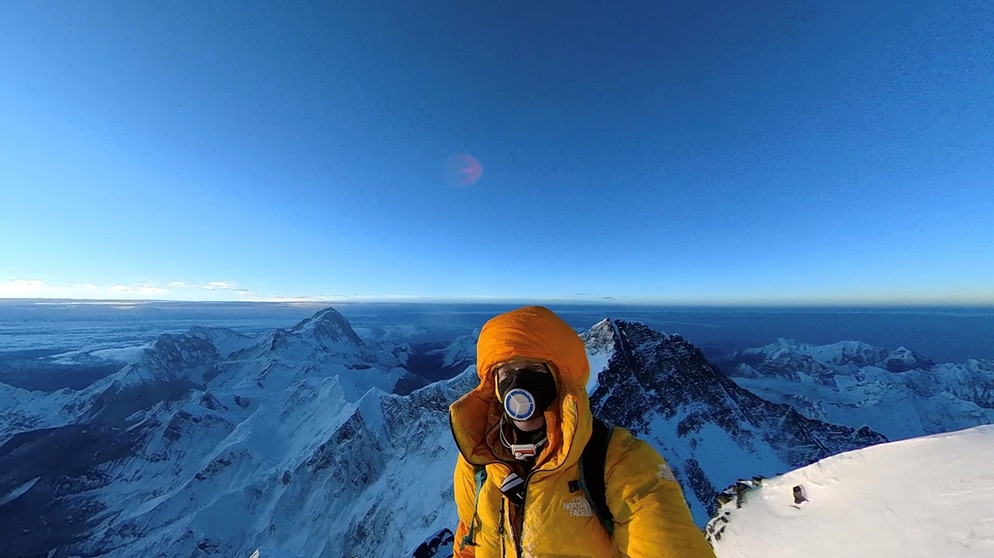David Göttler auf dem Mt. Everest | Bildquelle: David Göttler