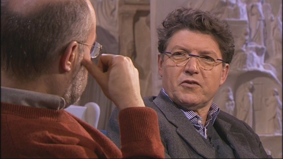 Harald Lesch und Wilhelm Vossenkuhl | Bildquelle: Bayerischer Rundfunk