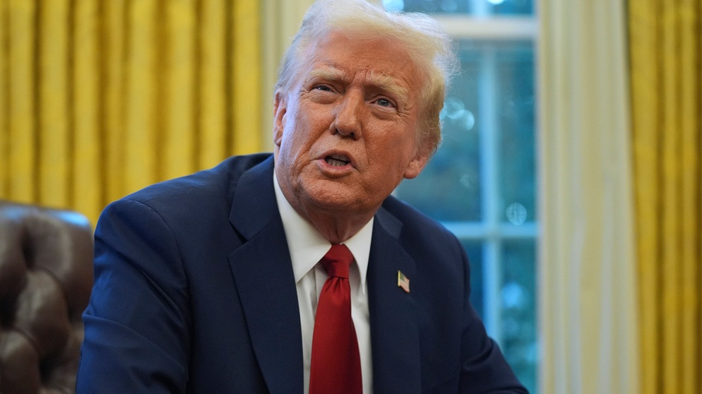 US-Präsident Donald Trump | Bildquelle: Evan Vucci/AP/dpa