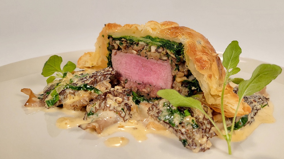 Filet Wellington mit Morcheln. | Bildquelle: BR/Kathrin Lindauer