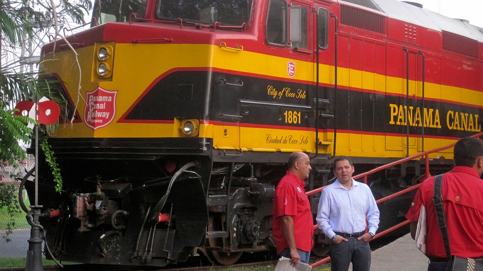 Die Panama Canal Railway. | Bildquelle: SWR