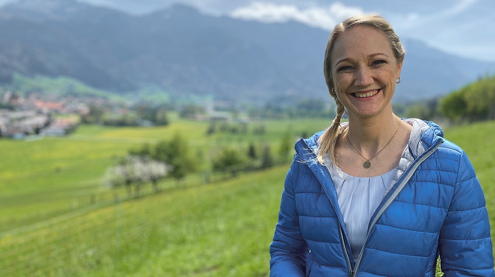 Eva Walig, Moderatorin der Sendung Schwaben + Altbayern im BR Fernsehen | Bildquelle: BR