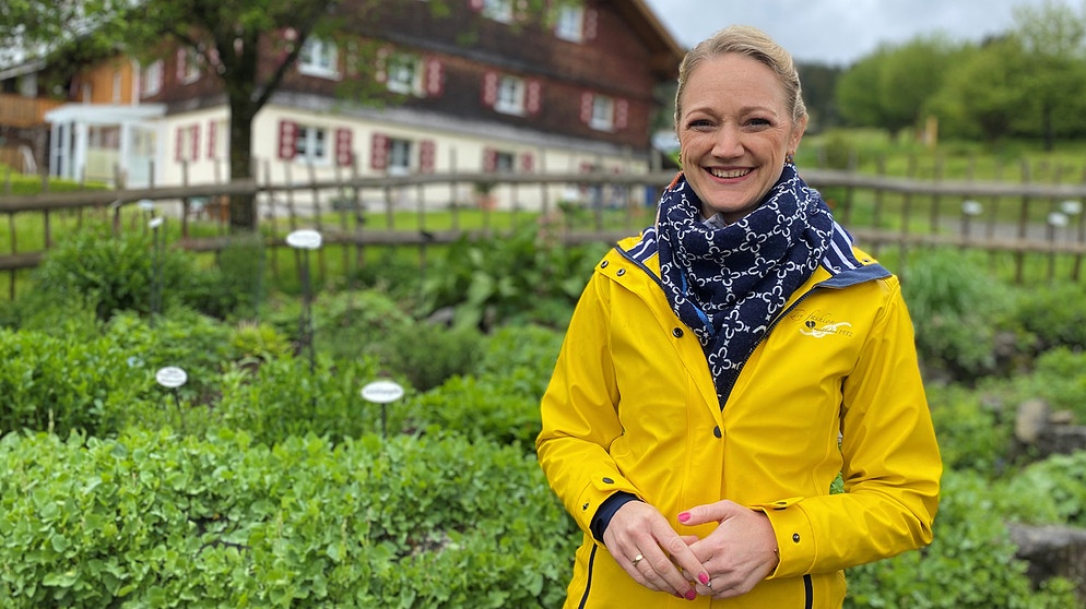 Eva Walig, Moderatorin der Sendung Schwaben + Altbayern im BR Fernsehen | Bildquelle: BR