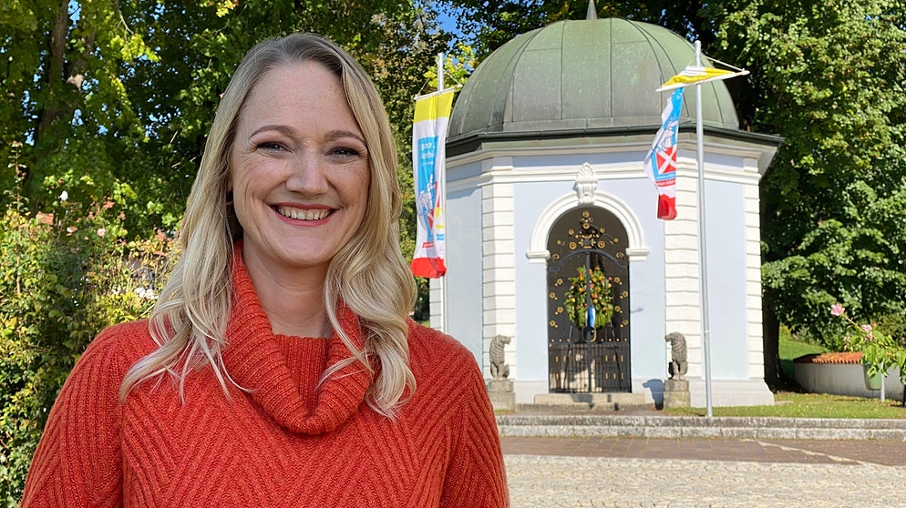 Eva Walig, Moderatorin der Sendung Schwaben + Altbayern im BR Fernsehen | Bildquelle: BR / Claudia Eberle