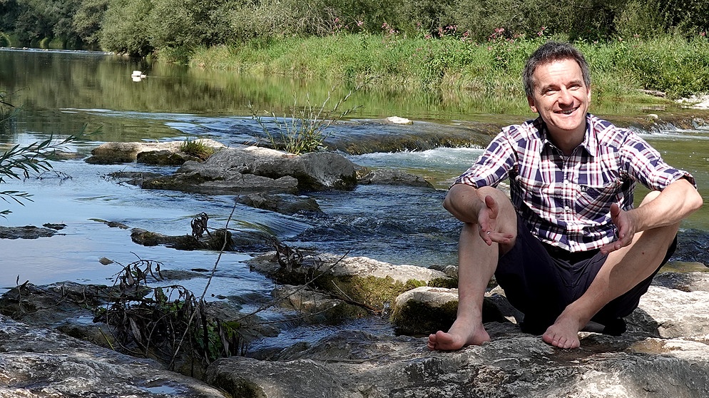 Florian Schrei, Moderator der Magazinsendung "Zwischen Spessart und Karwendel" im BR Fernsehen | Bildquelle: BR / Heinz Lütticken
