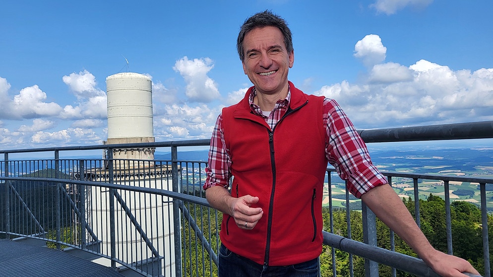 Florian Schrei, Moderator der Magazinsendung "Zwischen Spessart und Karwendel" im BR Fernsehen | Bildquelle: BR/Kathrin Lindauer