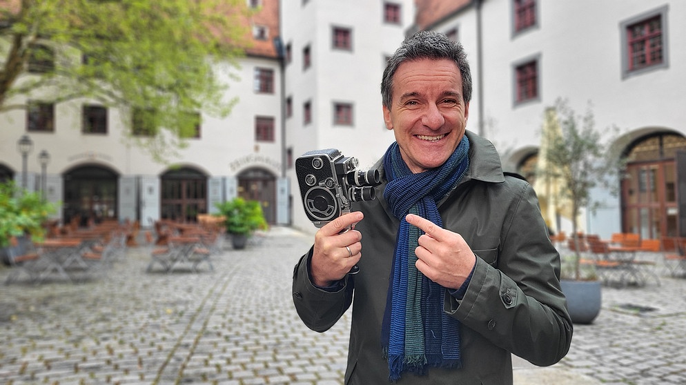 Florian Schrei, Moderator der Sendung "Zwischen Spessart und Karwendel" im BR Fernsehen | Bildquelle: BR / Kathrin Lindauer