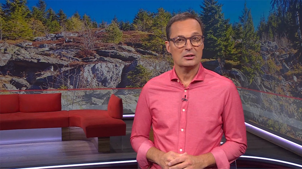 Moderator Rüdiger Baumann | Bildquelle: BR