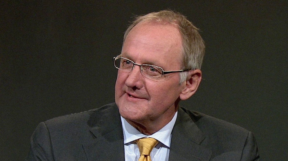 Friedrich Wilhelm Graf zu Gast im alpha-Forum | Bildquelle: BR