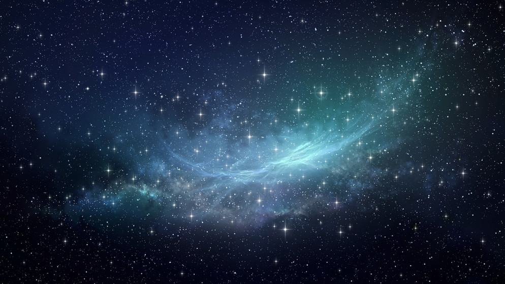 Sternenhimmel und Galaxien als HIntergrund. | Bildquelle: stock.adobe.com / mozZz