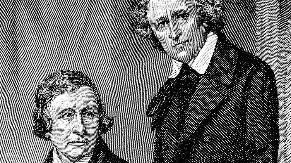 Wilhelm und Jakob Grimm | Bildquelle: picture-alliance/dpa