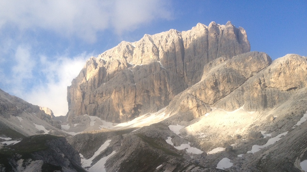 Bergauf-Bergab Rosengarten Dolomiten | Bildquelle: BR/Michael Düchs