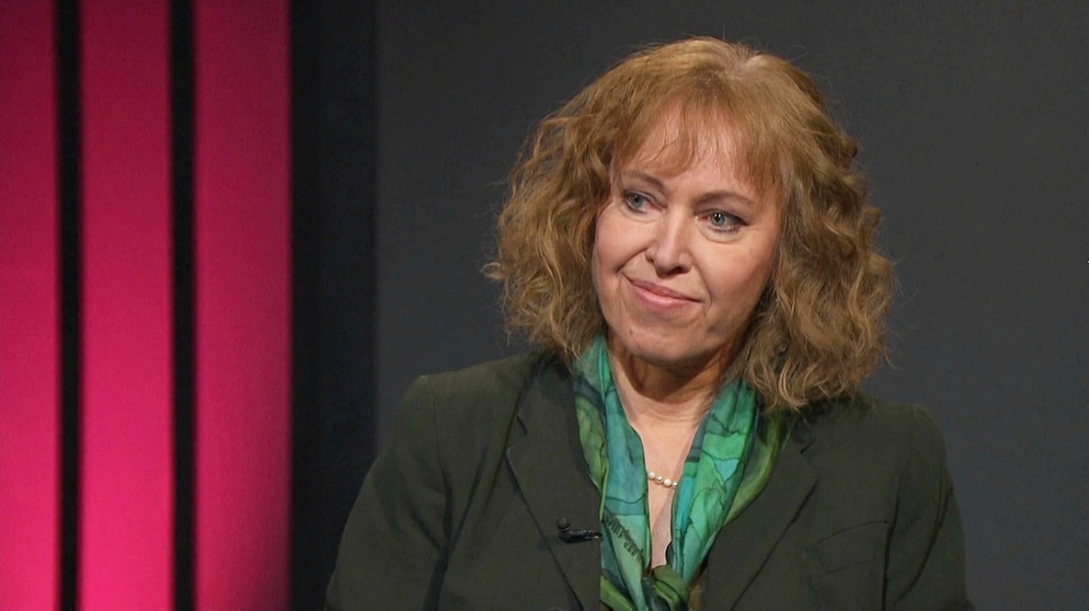 Helga Schmetzer zu Gast im alpha-Forum | Bildquelle: BR