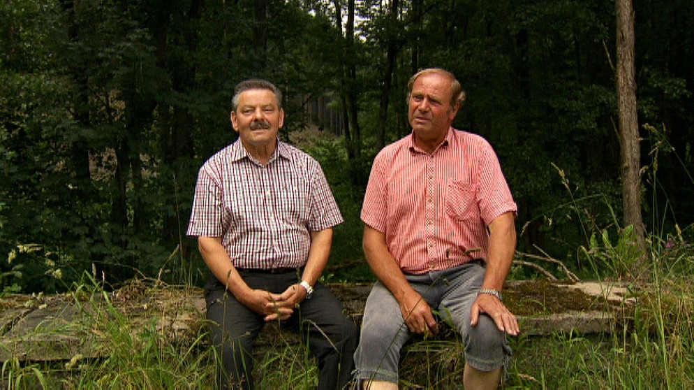 Ehemalige west- und ostdeutsche Grenzer, aus dem Film "Hüben und drüben - Geschichten von der Zonengrenze" von Annette Hopfenmüller, 2013 | Bildquelle: BR