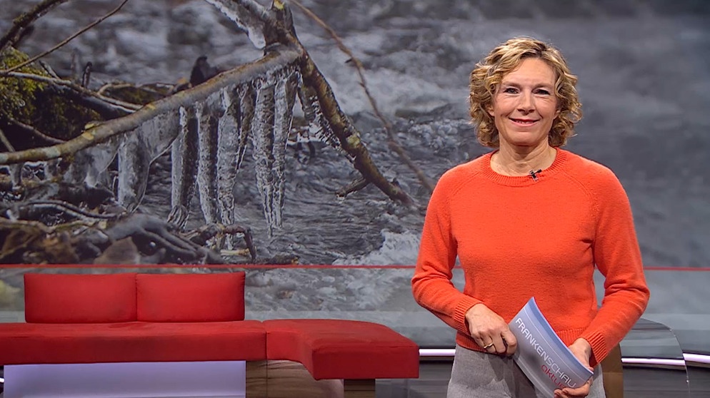 Julia Büchler moderiert die Frankenschau aktuell. | Bildquelle: BR