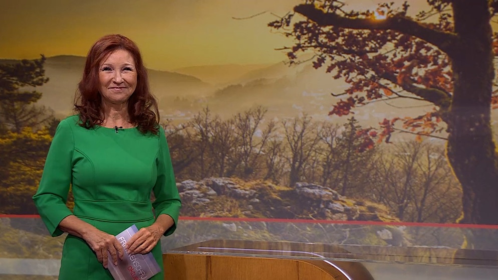 Karin Schubert moderiert die Frankenschau aktuell. | Bildquelle: BR