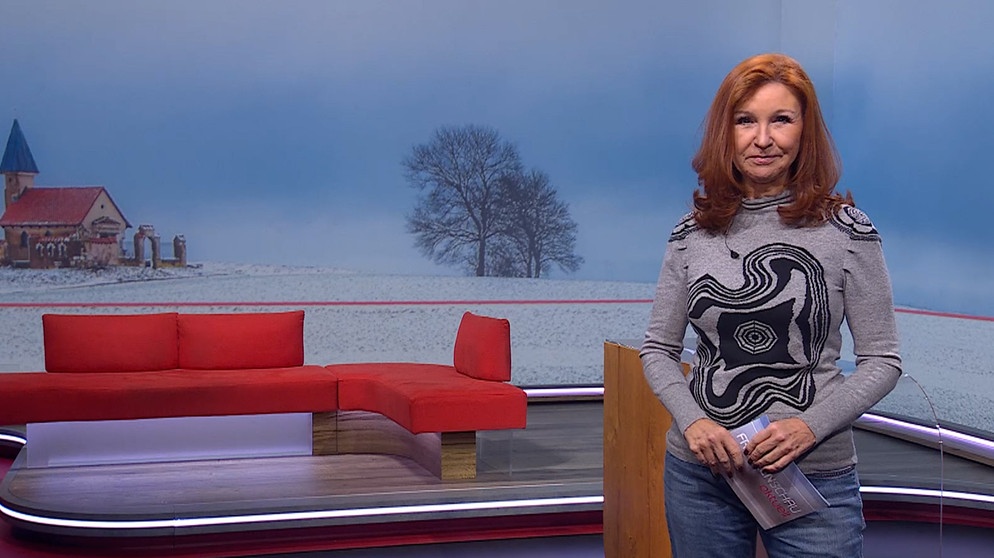 Karin Schubert moderiert die Frankenschau aktuell. | Bildquelle: BR