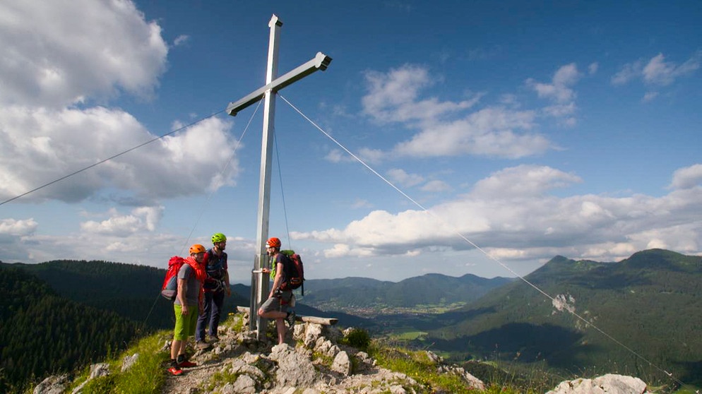 Klettern am Leonhardstein | Bildquelle: BR/Michi Düchs