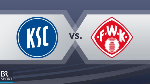 Karlsruher SC gegen Würzburger Kickers | Bildquelle: BR