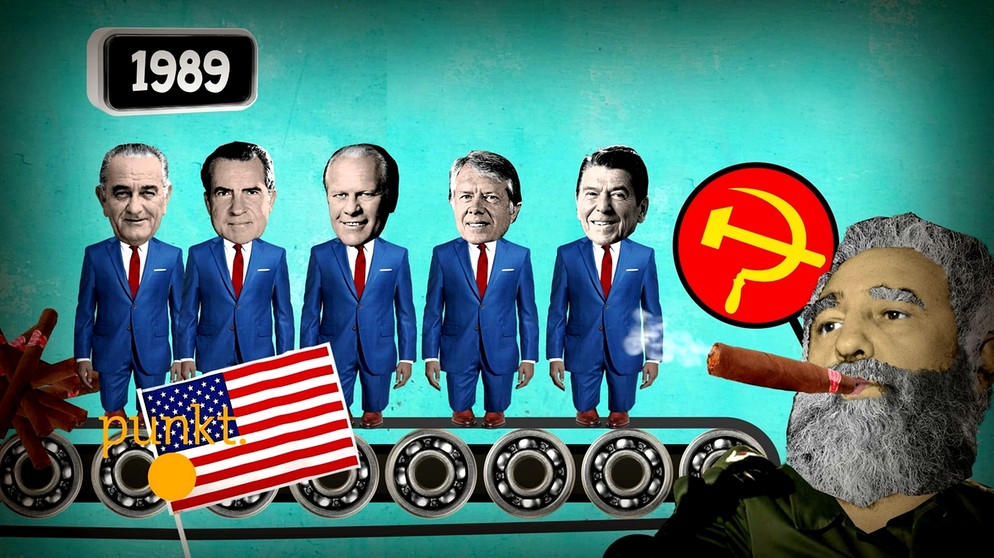 60 Jahre ziemlich beste Feinde. Kuba und USA | Bildquelle: Montage BR