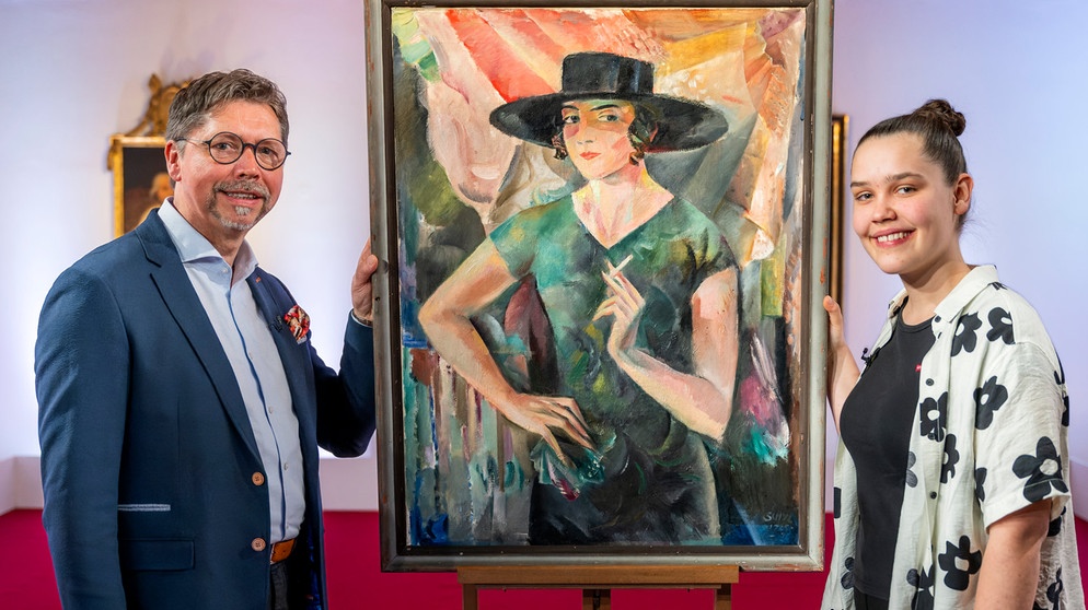Das Bild einer selbstbewussten Femme fatale stammt aus Skandinavien. | Bildquelle: BR/Ralf Wilschewski