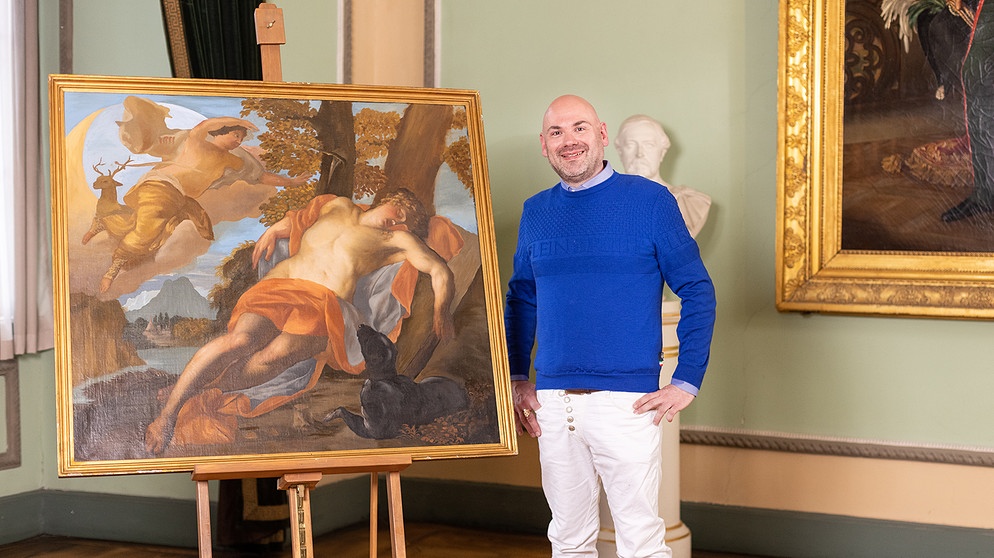 Ist das Gemälde von Matthäus Terwesten ein Original? Und sind Apollo und Diana wirklich, was sie scheinen? Der Besitzer erlebt eine große Überraschung ... | Bildquelle: BR/Markus Konvalin
