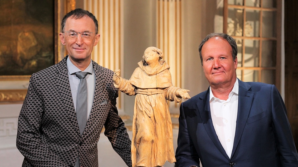 Die "Kunst + Krempel"-Experten für Skulpturen: Dr. Frank Matthias Kammel, Florian Eitle-Böhler | Bildquelle: BR