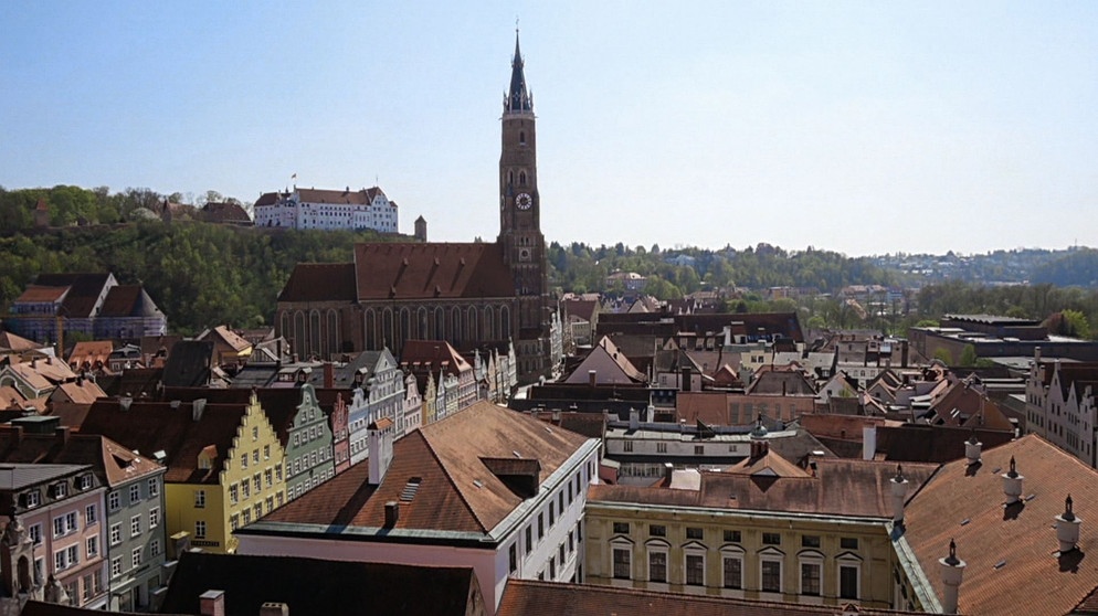 Blick über Landshut. | Bildquelle: BR