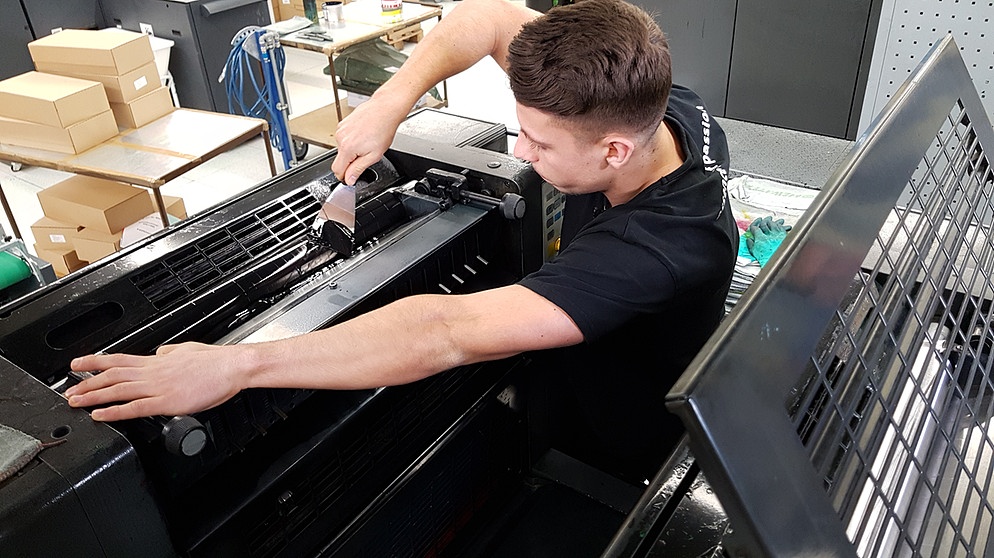 Medientechnologe/-technologin Druck | Bildquelle: BR