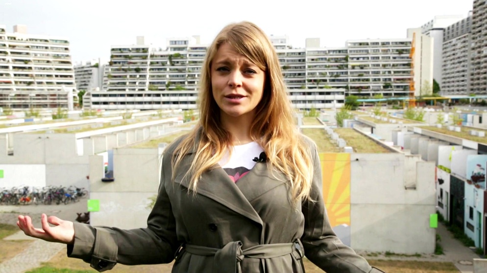 Sabine Pusch im Münchner Norden | Bildquelle: Bayerischer Rundfunk