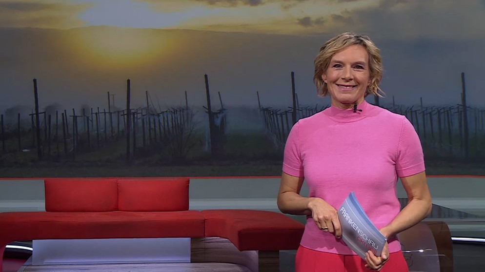 Moderatorin Julia Büchler in der Frankenschau aktuell vom 14. Dezember | Bildquelle: BR