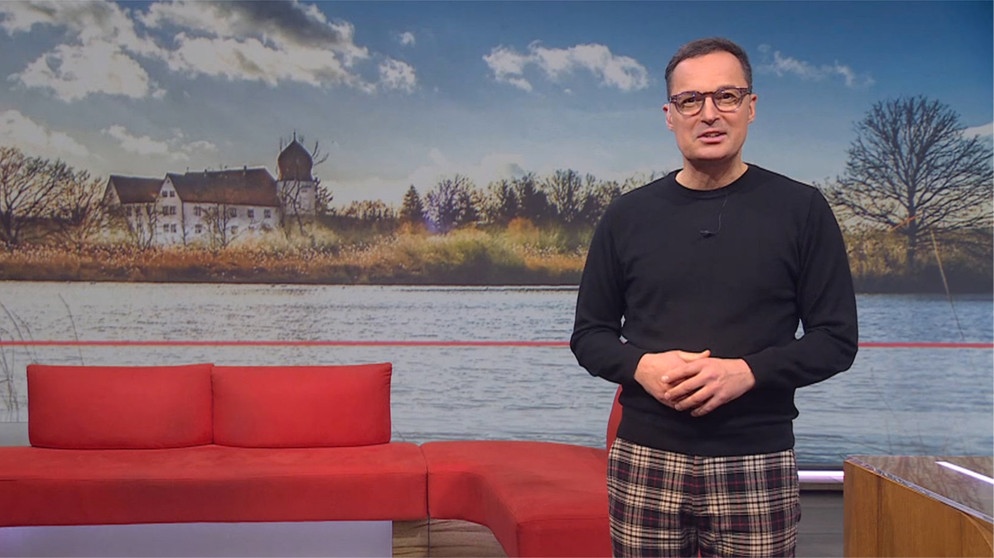 Moderator Rüdiger Baumann | Bildquelle: BR