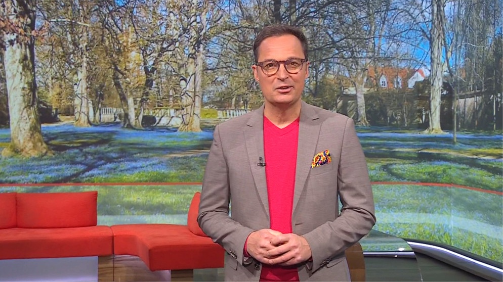 Moderator Rüdiger Baumann | Bildquelle: BR