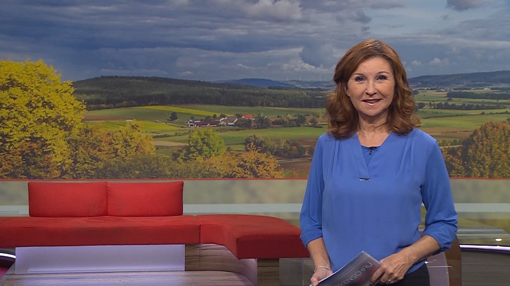 Moderatorin Karin Schubert in der Frankenschau aktuell vom 14. November | Bildquelle: BR
