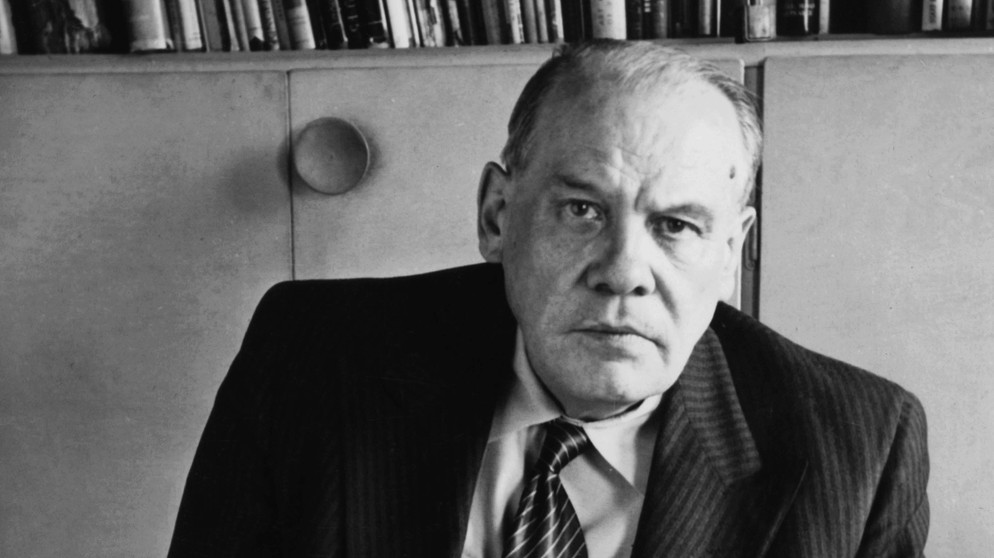Der Schriftsteller Oskar Maria Graf (*1894, +1967). | Bildquelle: BR/BR