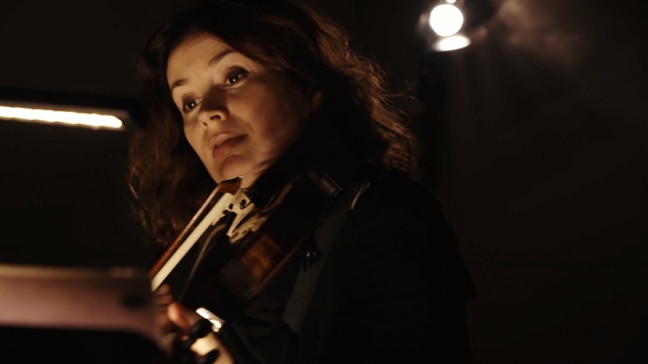 Violinistin Patricia Kopatchinskaja spielt Nonos „La lontananza nostalgica utopica futura” | Bildquelle: Wiebke Pöpel